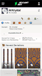 Mobile Screenshot of mrkrystal.deviantart.com