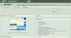 Desktop Screenshot of jeremyddual.deviantart.com