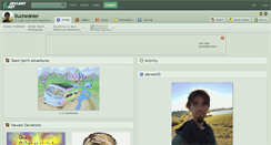 Desktop Screenshot of duchednier.deviantart.com