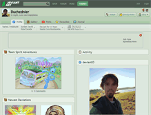 Tablet Screenshot of duchednier.deviantart.com
