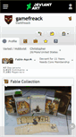 Mobile Screenshot of gamefreack.deviantart.com