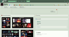 Desktop Screenshot of nikamy.deviantart.com