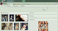 Desktop Screenshot of mahean.deviantart.com