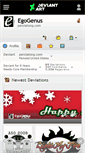 Mobile Screenshot of egogenus.deviantart.com