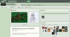 Desktop Screenshot of dwarf-fortress.deviantart.com