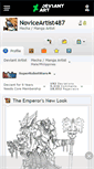 Mobile Screenshot of noviceartist487.deviantart.com