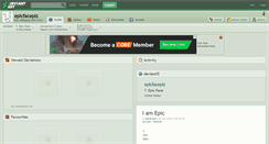 Desktop Screenshot of epicfaceplz.deviantart.com