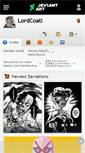 Mobile Screenshot of lordcoatl.deviantart.com