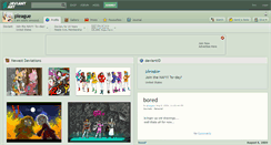 Desktop Screenshot of pleague.deviantart.com