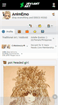 Mobile Screenshot of animemo.deviantart.com