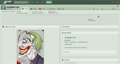 Desktop Screenshot of jonathan-lee.deviantart.com