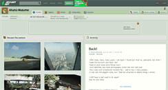 Desktop Screenshot of akuno-musume.deviantart.com