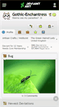 Mobile Screenshot of gothic-enchantress.deviantart.com
