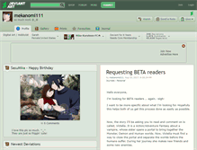 Tablet Screenshot of mekanomi111.deviantart.com