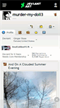 Mobile Screenshot of murder-my-doll3.deviantart.com