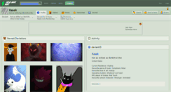 Desktop Screenshot of kasek.deviantart.com