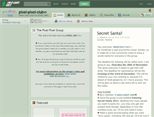 Tablet Screenshot of pixel-pixel-club.deviantart.com