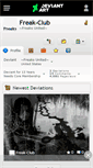Mobile Screenshot of freak-club.deviantart.com