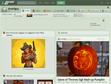 Tablet Screenshot of dwarfguy.deviantart.com