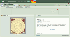 Desktop Screenshot of heavensxgames.deviantart.com