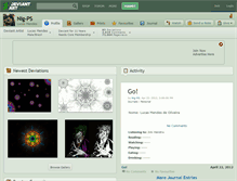 Tablet Screenshot of nig-ps.deviantart.com