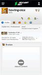 Mobile Screenshot of howlingvoice.deviantart.com
