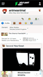 Mobile Screenshot of animeanimal.deviantart.com