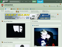 Tablet Screenshot of animeanimal.deviantart.com