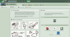 Desktop Screenshot of nes-productions.deviantart.com