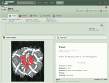 Tablet Screenshot of jes-x.deviantart.com