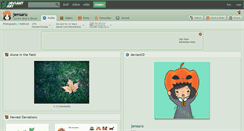 Desktop Screenshot of jensaru.deviantart.com