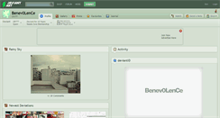 Desktop Screenshot of benev0lence.deviantart.com