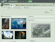 Tablet Screenshot of pomarzrs.deviantart.com