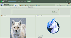 Desktop Screenshot of nitrowolf.deviantart.com