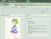 Tablet Screenshot of hbanana7.deviantart.com