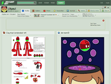 Tablet Screenshot of lrpaul.deviantart.com
