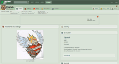Desktop Screenshot of djumah.deviantart.com
