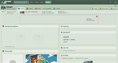 Desktop Screenshot of blotart.deviantart.com