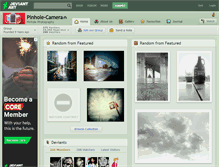 Tablet Screenshot of pinhole-camera.deviantart.com