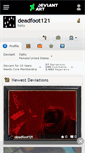 Mobile Screenshot of deadfoot121.deviantart.com
