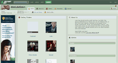 Desktop Screenshot of absolukegoss.deviantart.com