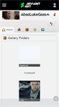 Mobile Screenshot of absolukegoss.deviantart.com