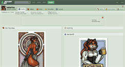 Desktop Screenshot of katarina.deviantart.com