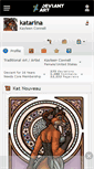 Mobile Screenshot of katarina.deviantart.com