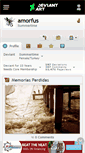 Mobile Screenshot of amorfus.deviantart.com