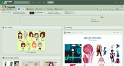 Desktop Screenshot of choji666.deviantart.com