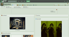 Desktop Screenshot of gloomndoom.deviantart.com