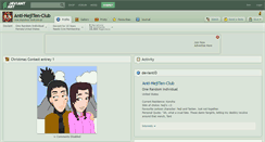 Desktop Screenshot of anti-nejiten-club.deviantart.com