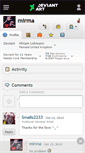 Mobile Screenshot of mirma.deviantart.com
