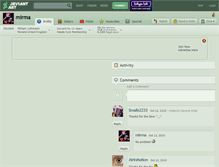 Tablet Screenshot of mirma.deviantart.com